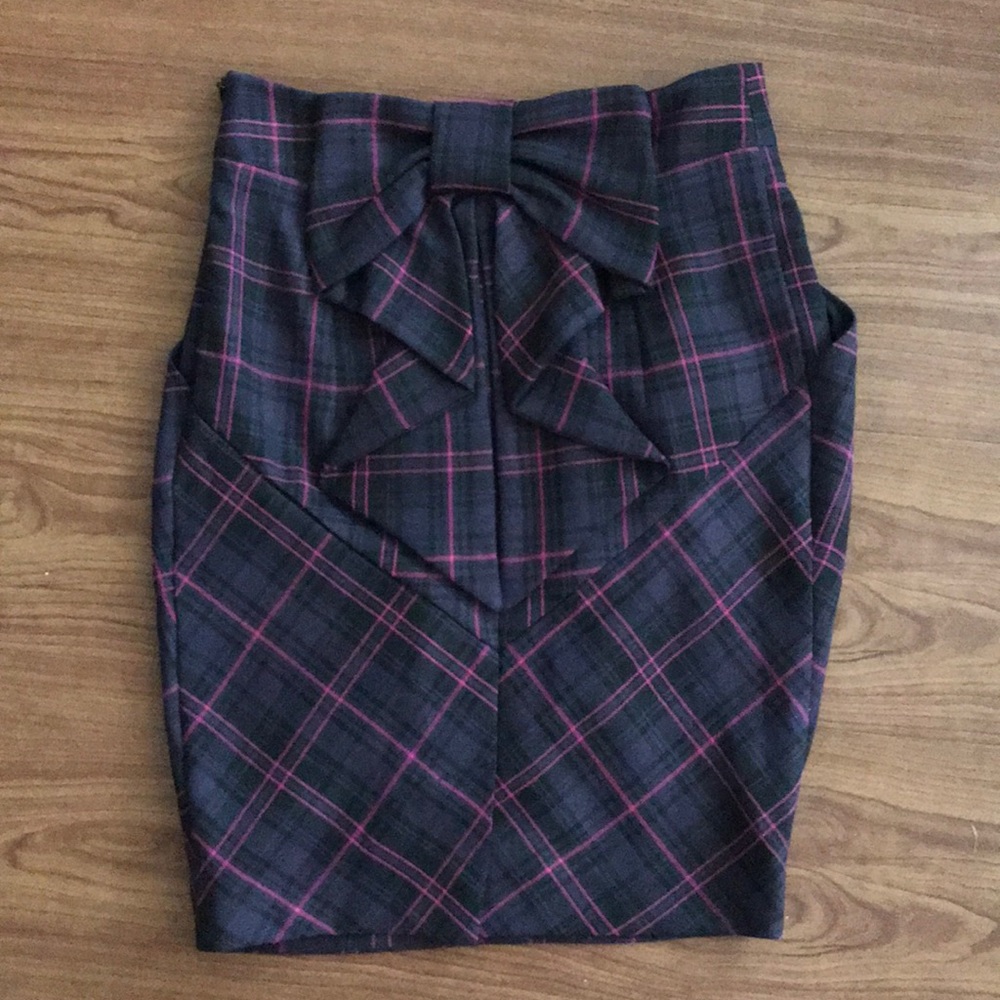 Topshop Bow Skirt